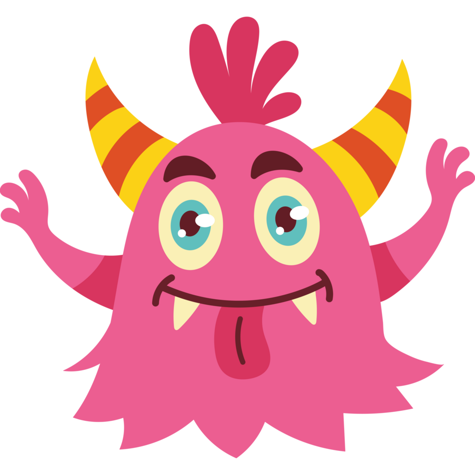 cute funny monster png