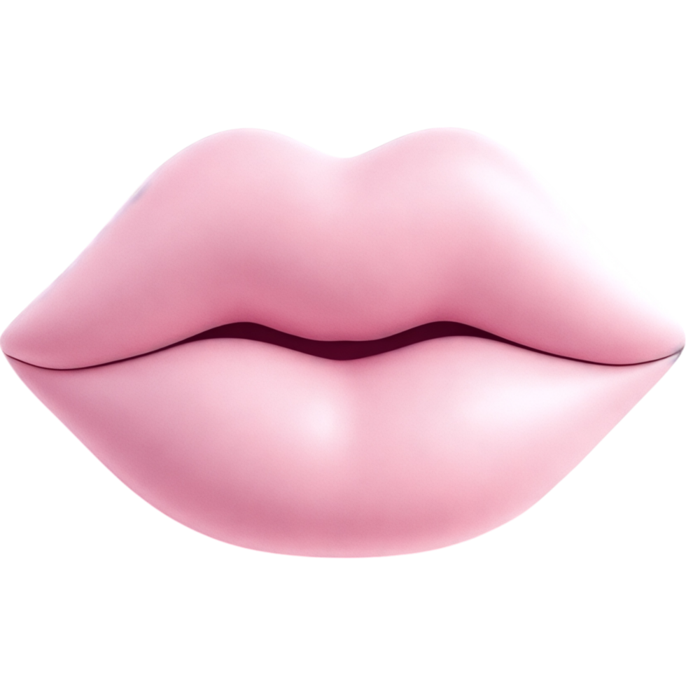 Close-up of Pink Lips png