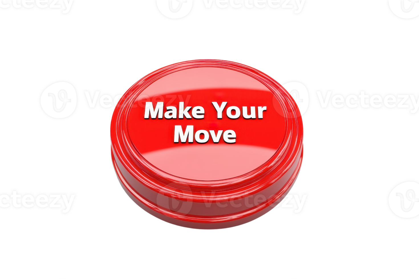 A vibrant red button with the phrase Make Your Move prominently displayed, designed to catch attention and inspire action. png