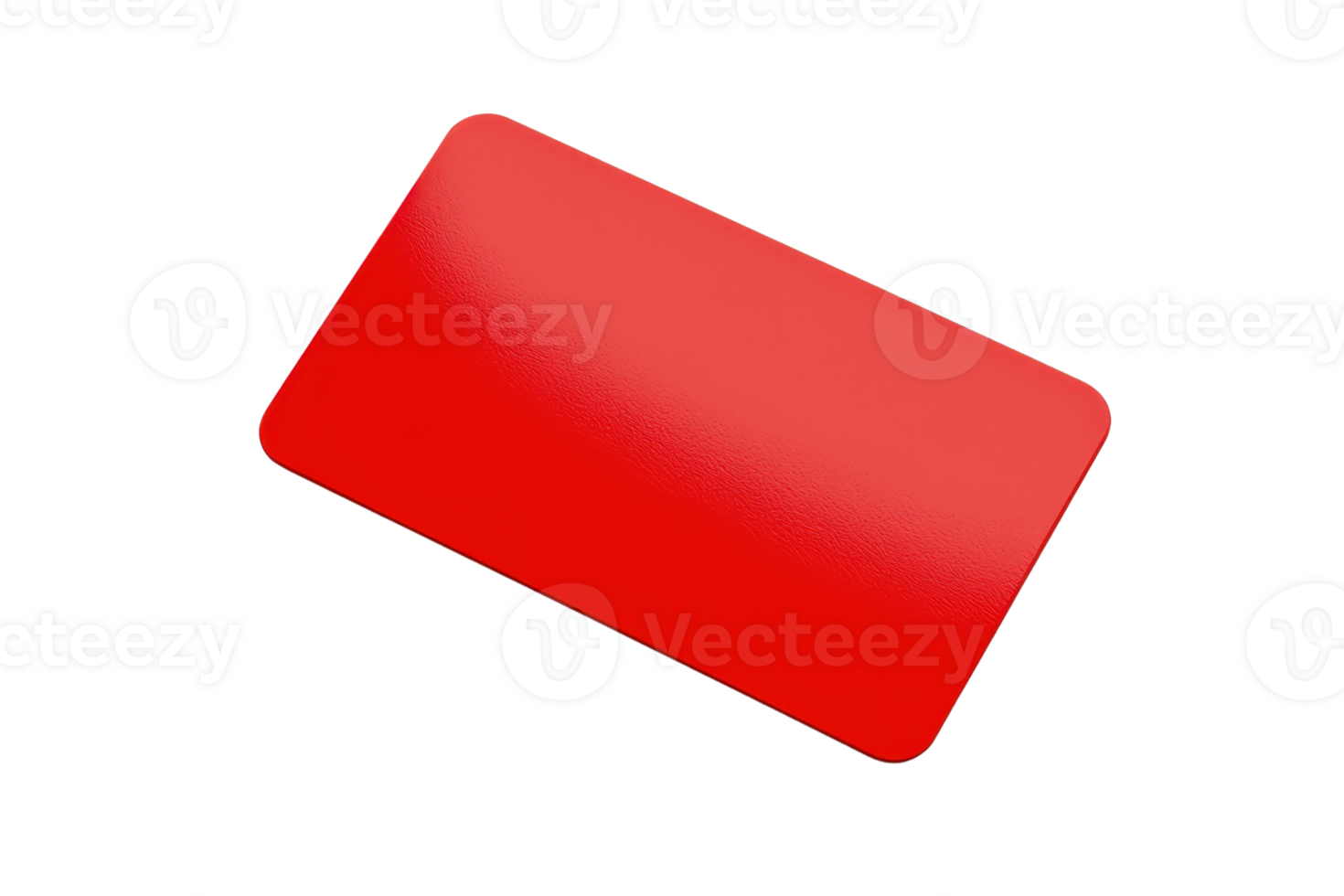 A smooth, rectangular red card with a glossy finish. png