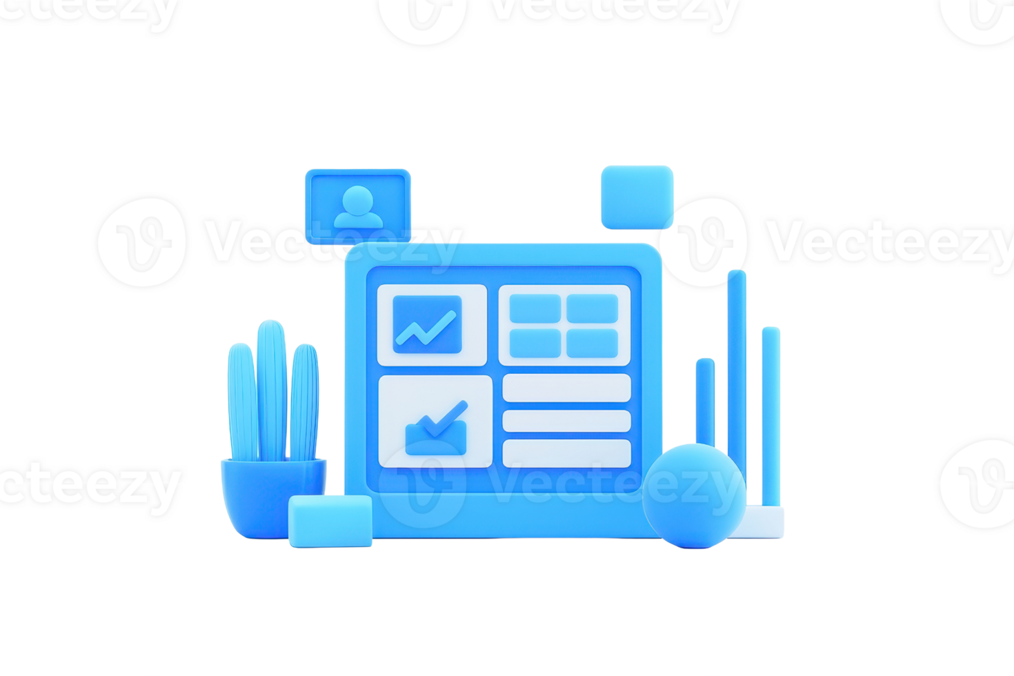 A digital interface featuring graphs, charts, and decorative elements, emphasizing data visualization and user interaction. png