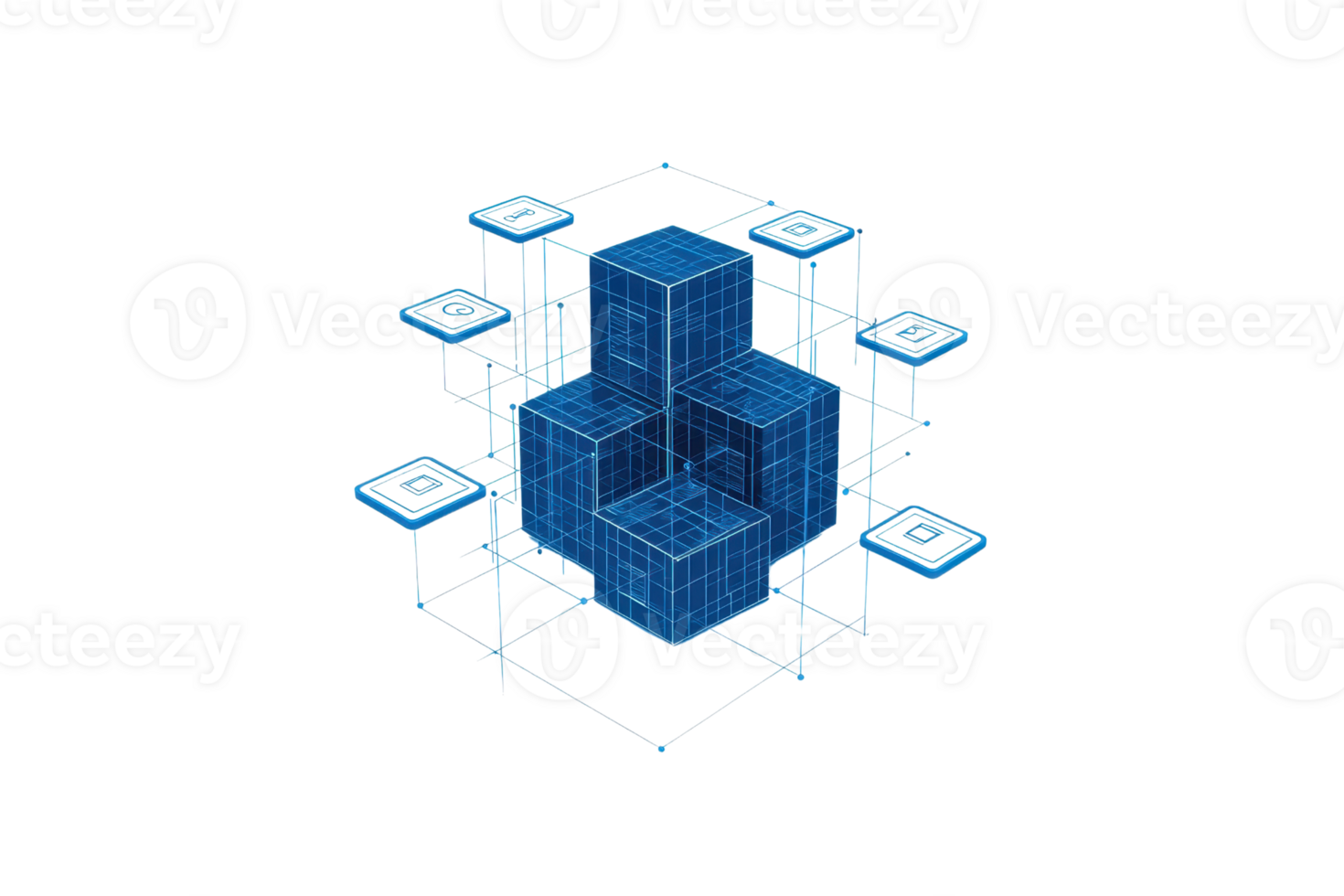 un' 3d wireframe modello composto di interconnesso geometrico forme, in mostra un' complesso struttura nel un' digitale formato. png