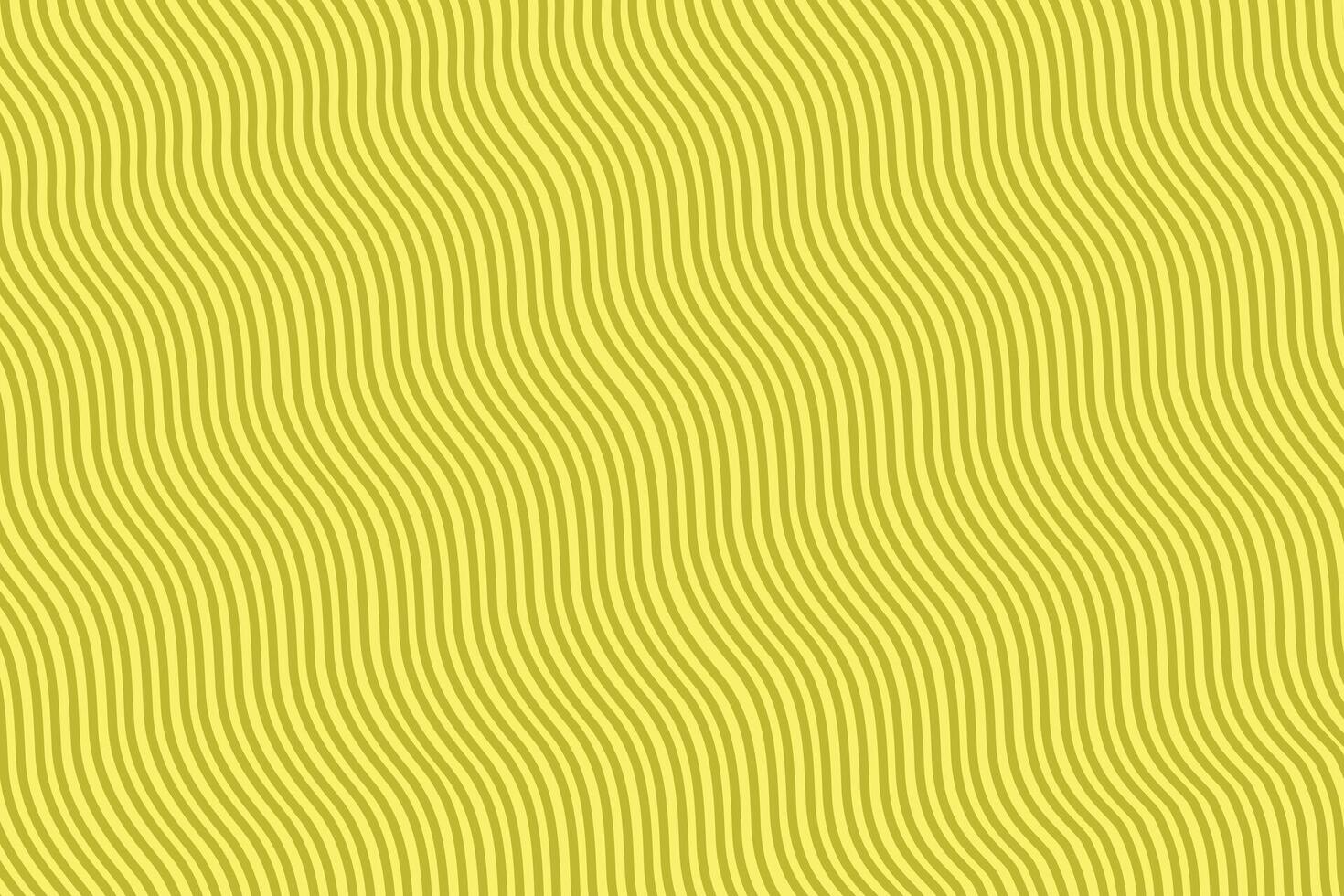 Yellow seamless wavy line pattern, ocean, stylish design vector