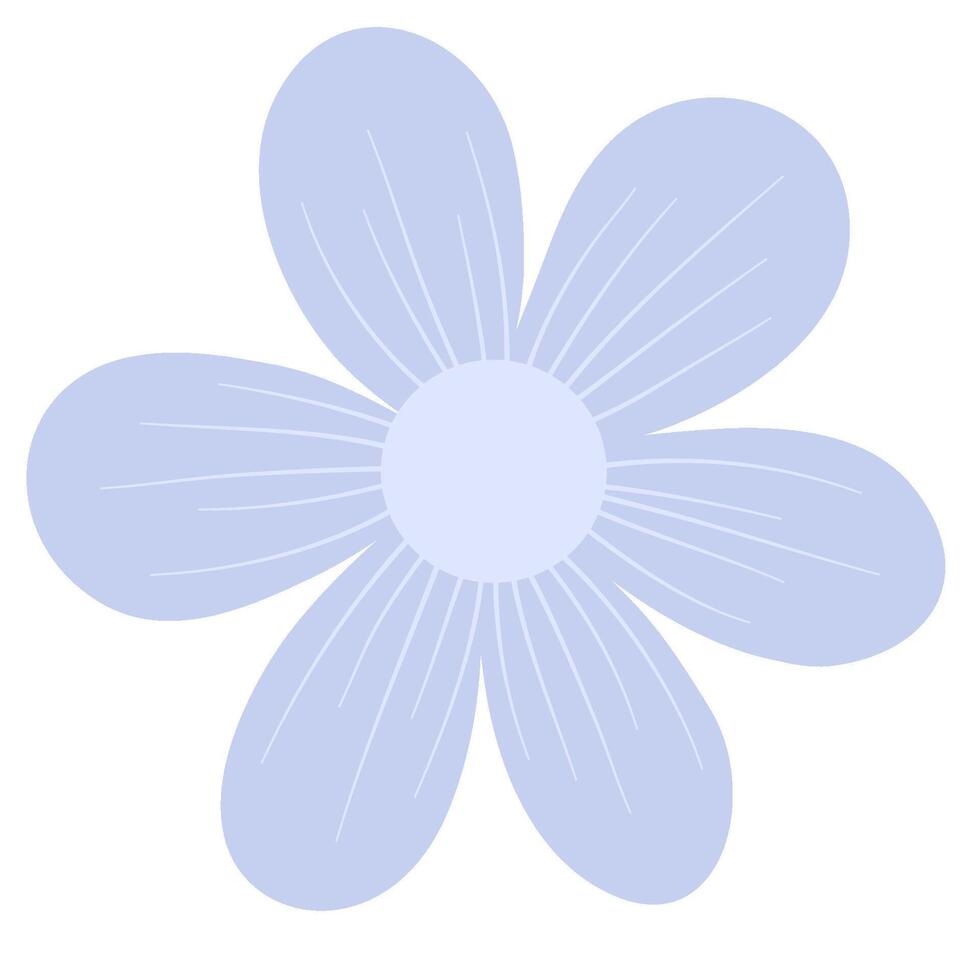 A cute flower vector