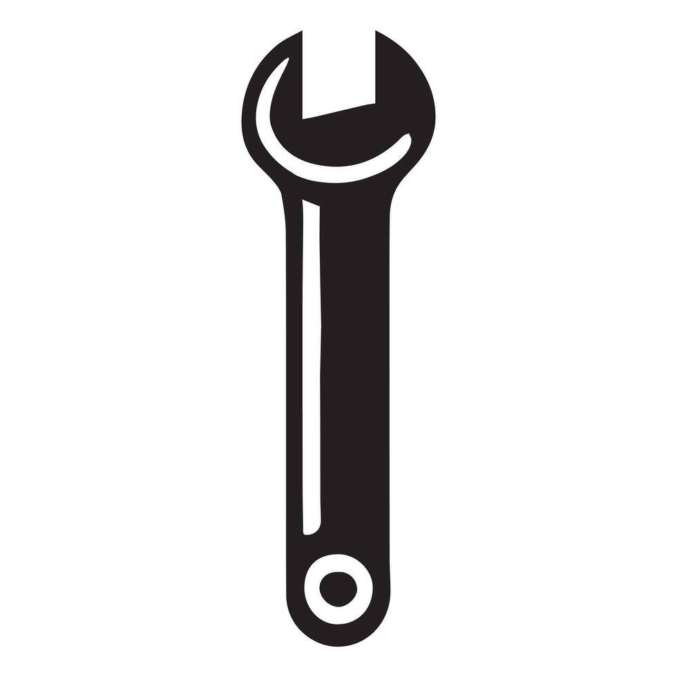 Custom Mechanic Tools Garage Illustration Artwork vector