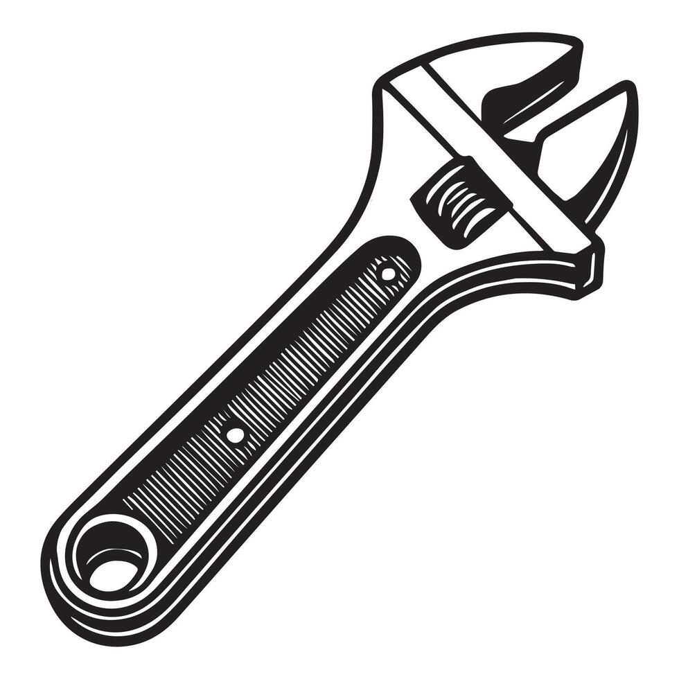 Auto Mechanic Workshop Gear Illustration Design vector