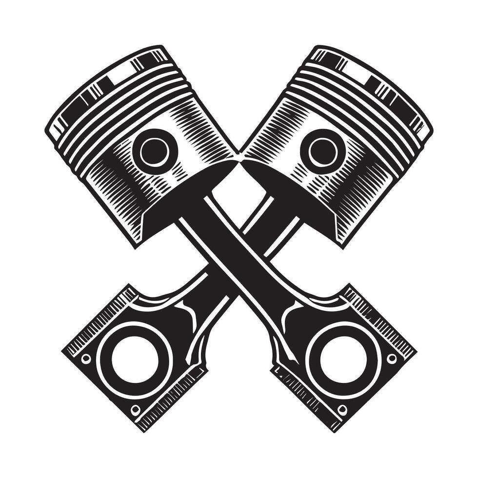 Mechanic Garage Tool Illustration Artwork Themed Design vector