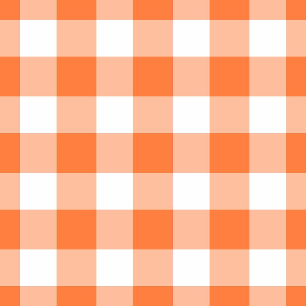 Valentines day texture tartan pattern, fire fabric check seamless. Performance background plaid textile in orange and white colors. vector