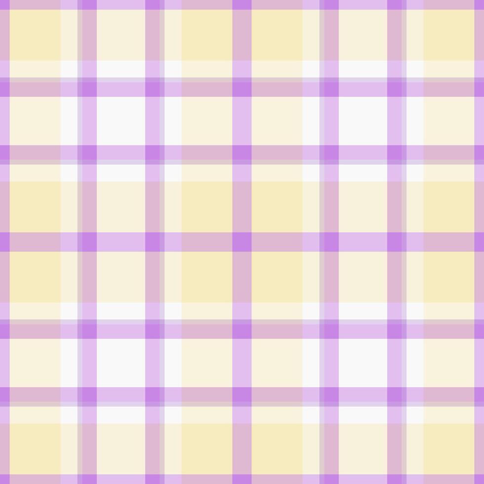 Paisley background seamless , marriage plaid texture check. Small fabric tartan textile pattern in light and beige colors. vector