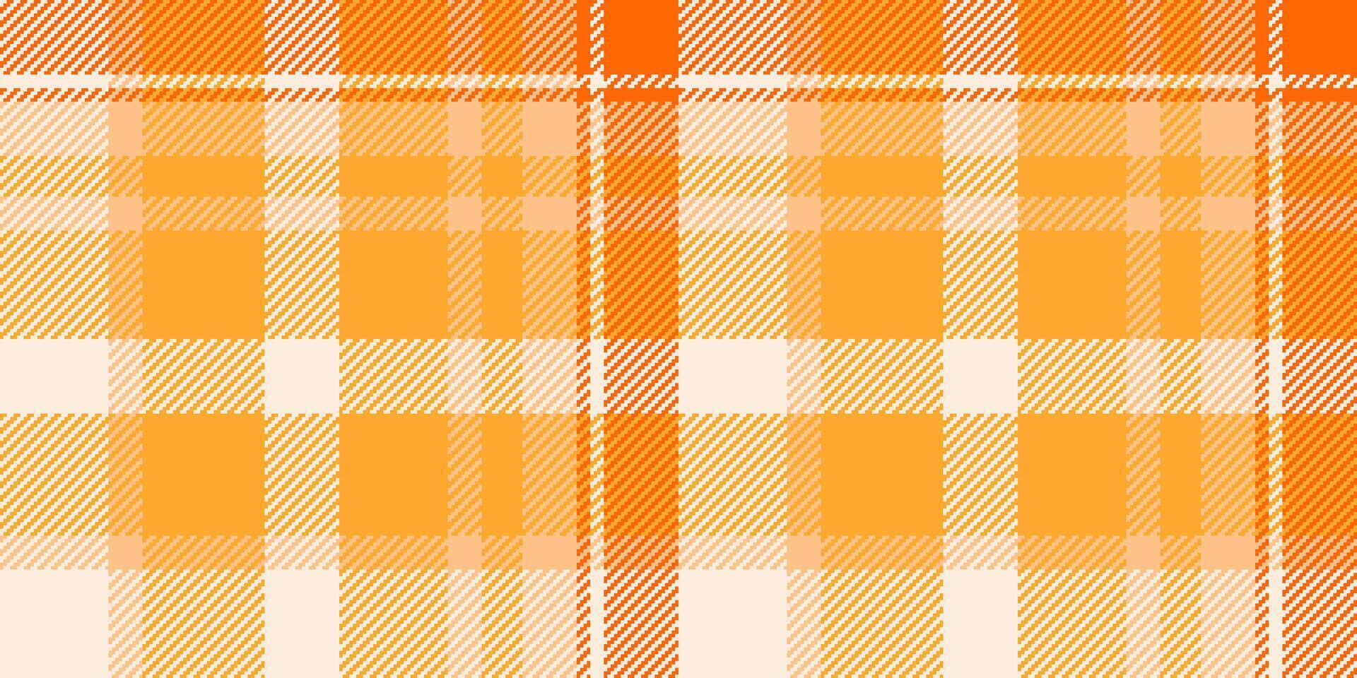 Hounds fabric seamless texture, expressive tartan plaid pattern. Flooring textile background check in amber and light colors. vector