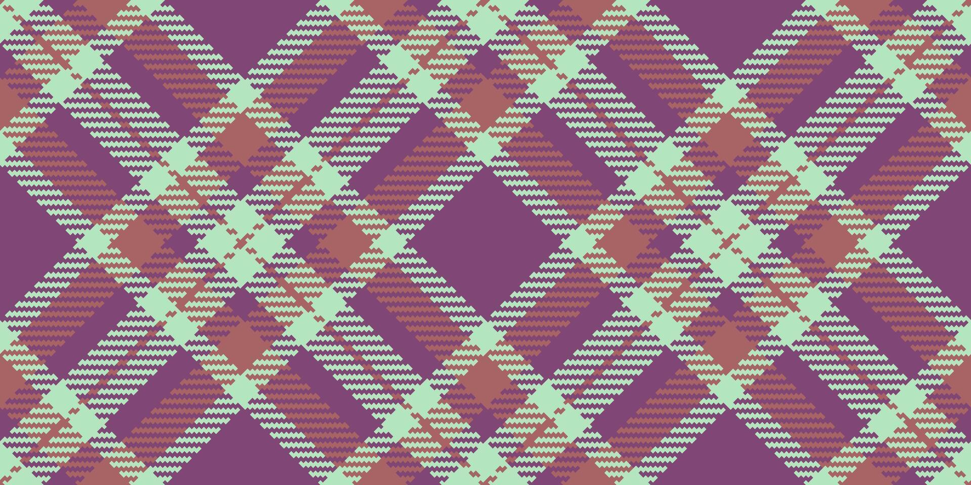 Veil plaid tartan texture, smooth fabric check. Scenery textile seamless pattern background in pink and light colors. vector