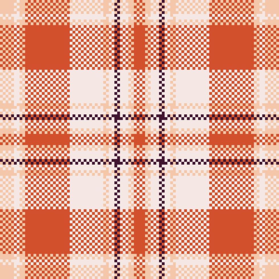 Cosy seamless check, fibre fabric background textile. December pattern plaid tartan texture in white and red colors. vector