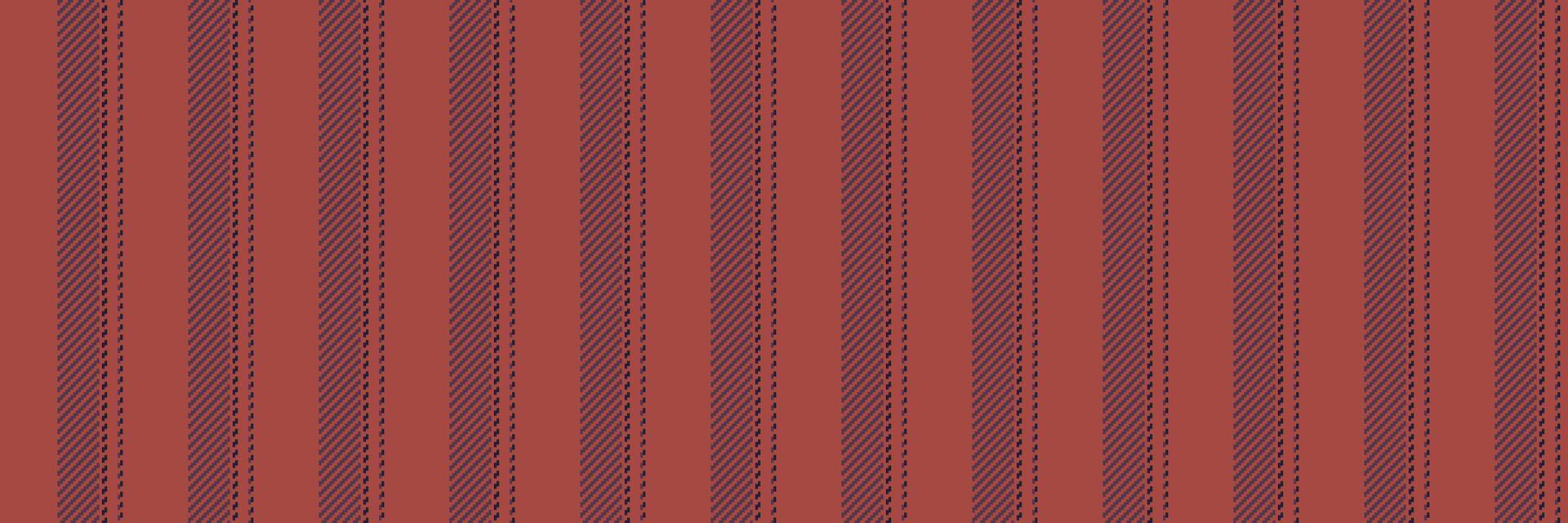 Rade textile vertical, scenery seamless stripe lines. Mpg fabric background texture pattern in red and pink colors. vector