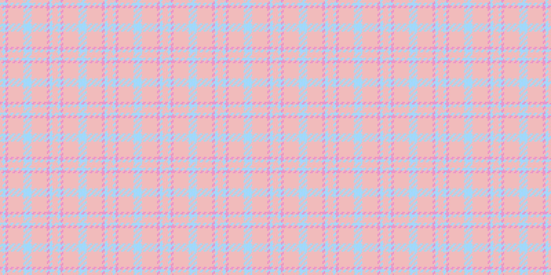 Wedding texture textile pattern, grid background fabric check. Card plaid tartan seamless in light and cyan colors. vector