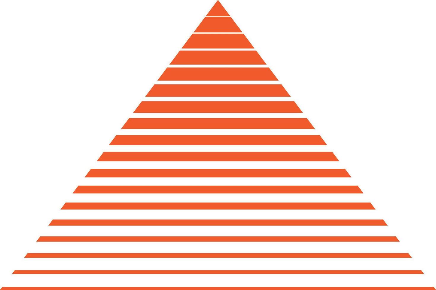 simple abstract orange color creative big to small geometric line pattern a triangle with a orange line that says quot the right triangle quot vector