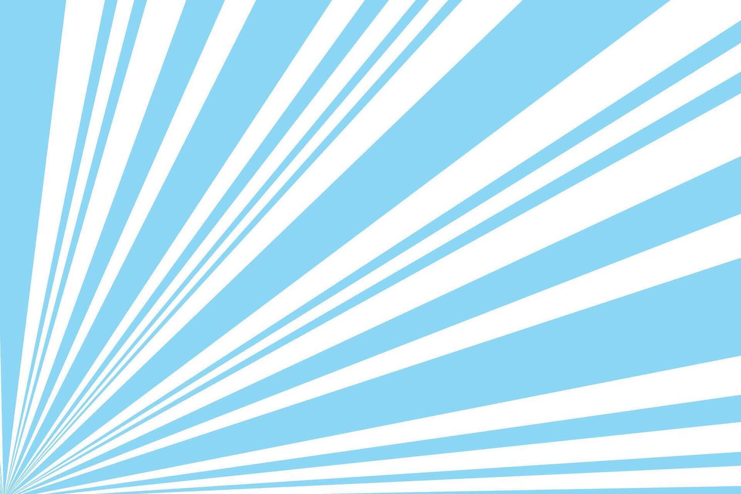 simple abstract light sky color creative geometric line pattern blue sunburst background that can be used as a background or texture vector