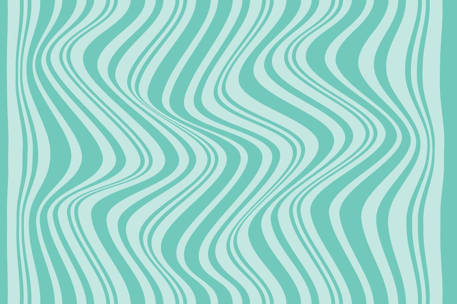 simple abstract fest color creative geometric vertical wavy distort line pattern wavy teal stripes background vector