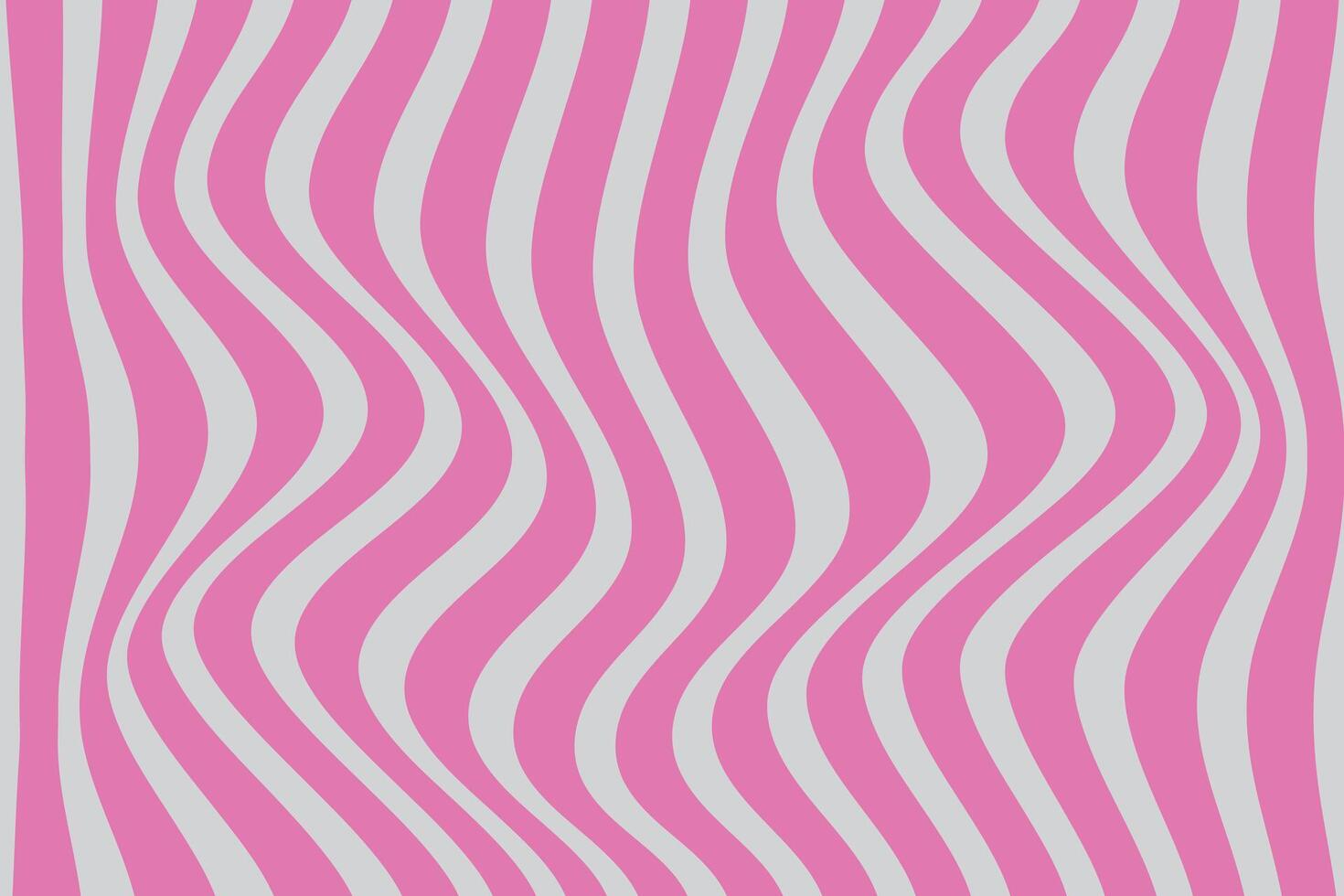 simple abstract grey ash color vertical wavy distort line pattern pink and grey wavy stripes on pink background that can be used as a background or texture vector