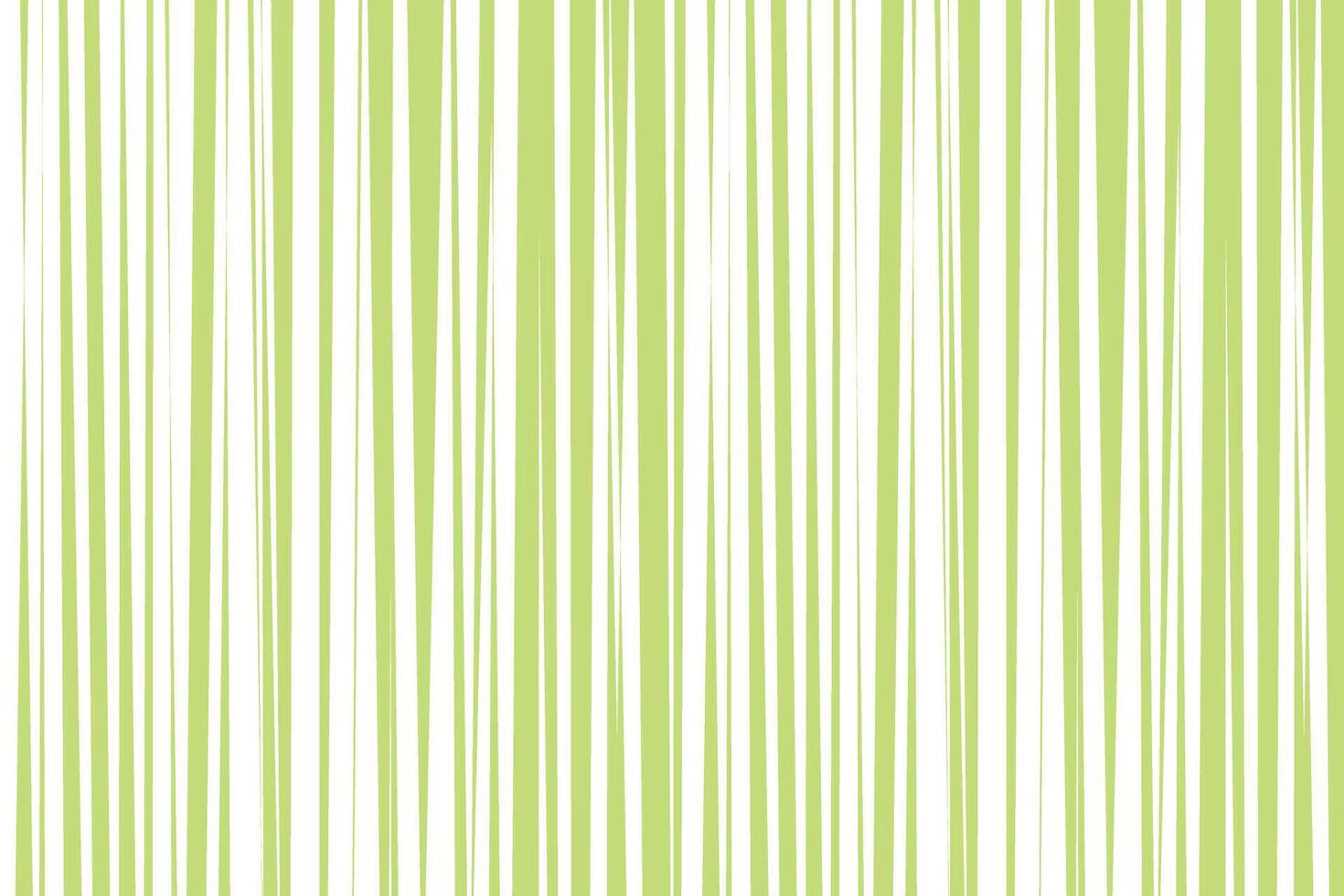 simple abstract light lemon color creative thin to thick vertical line pattern green and white vertical stripes vector