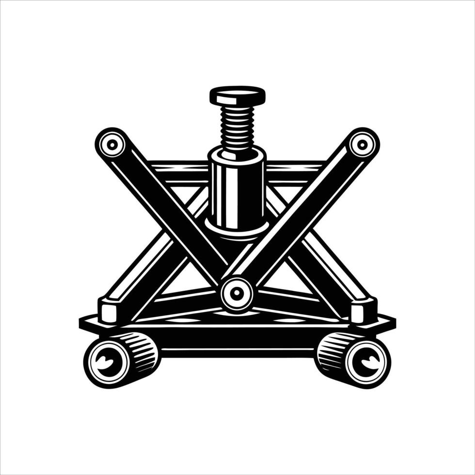 Hydraulic Floor Jacks vector