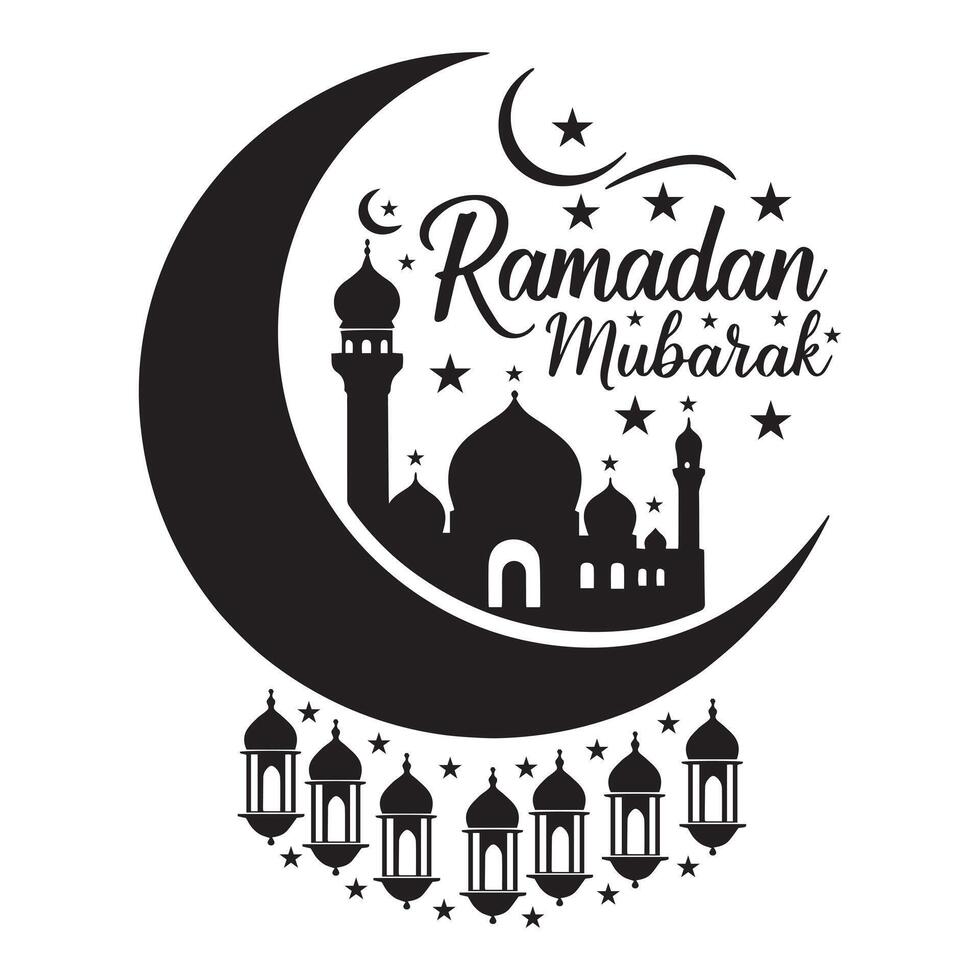 Spiritual Lantern Ramadan vector