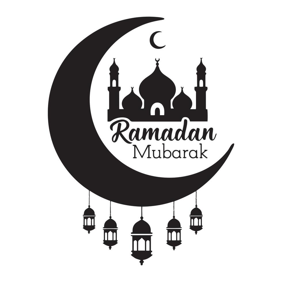 Ramadan Lantern Serenity vector