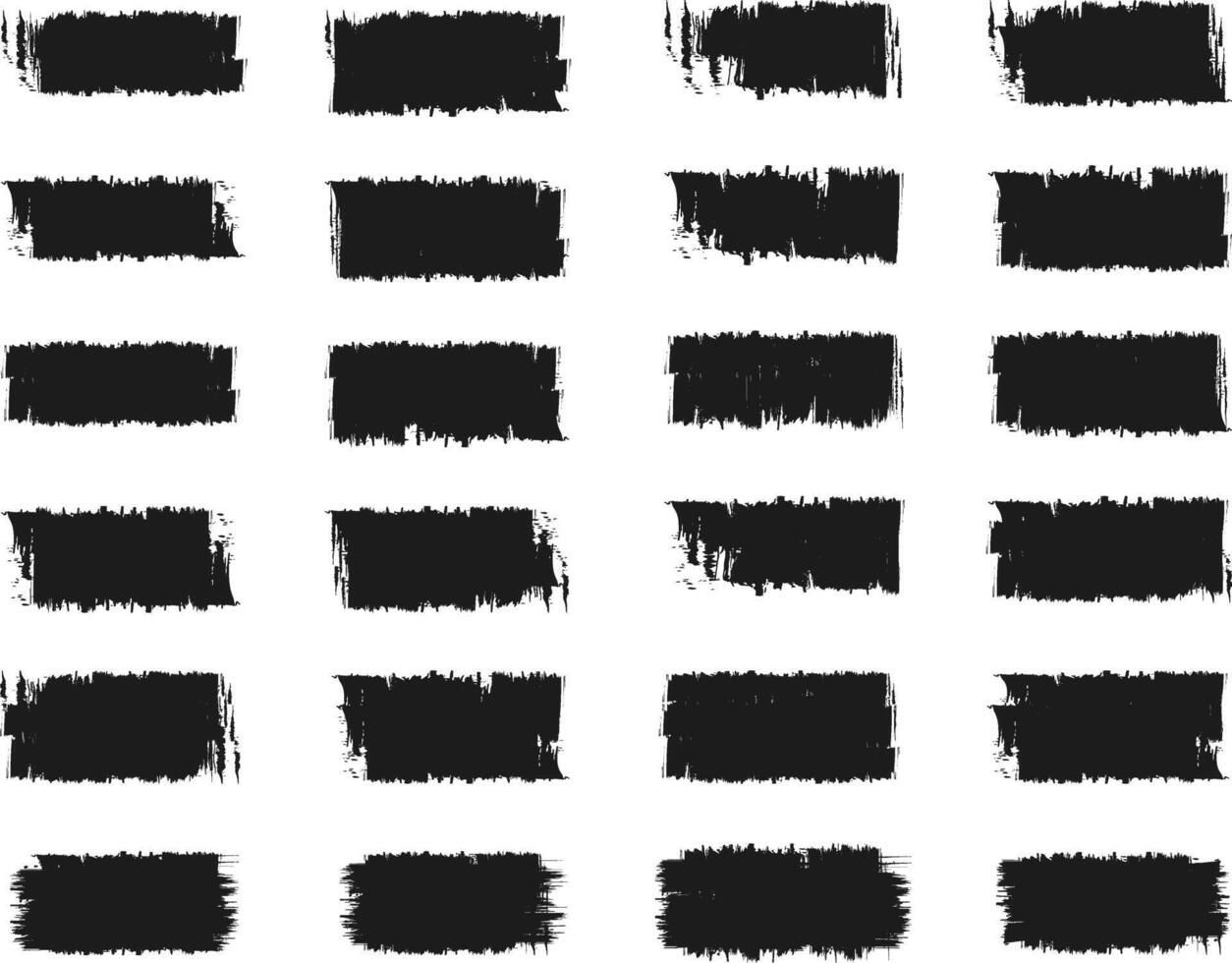 strokes on a white background vector