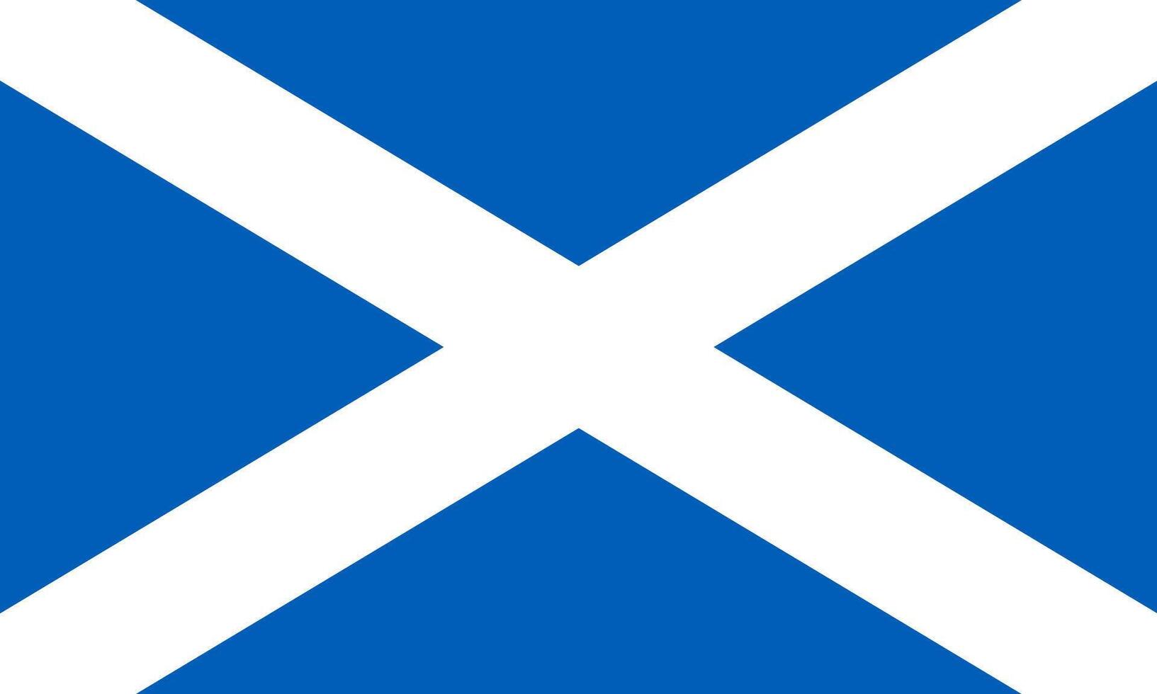 Scotland flag. National flag of Scotland vector