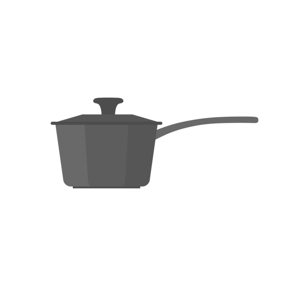 illustration of a saucepan vector