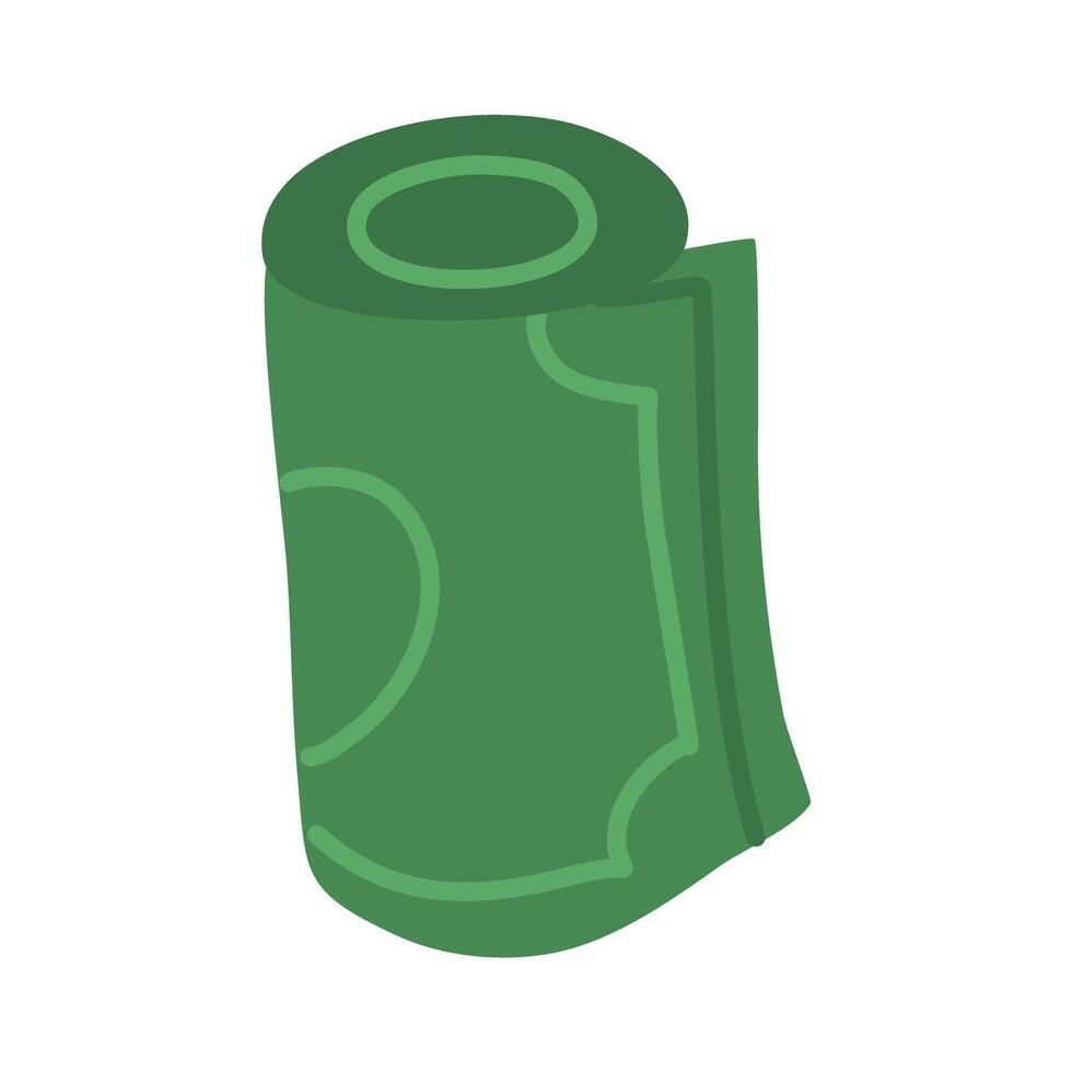 Dollar paper business finance money stack of bundles vector