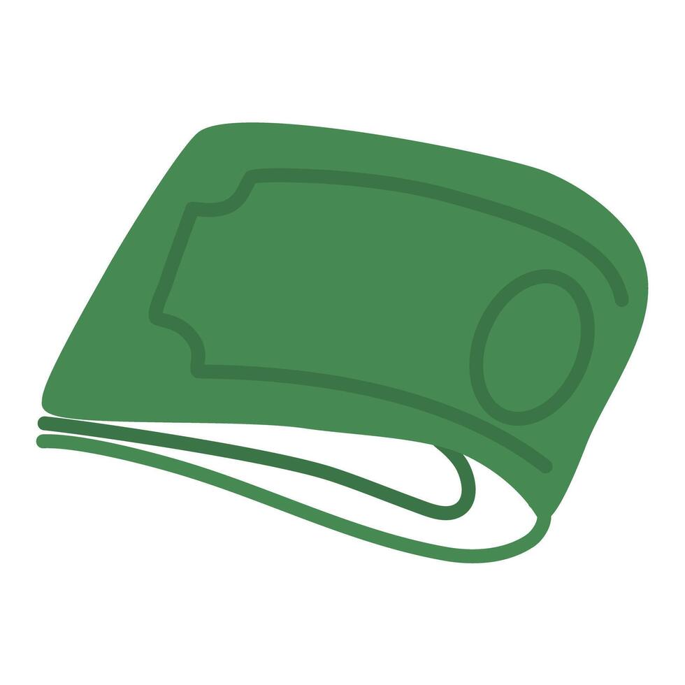 cash bills and Banknotes stack vector