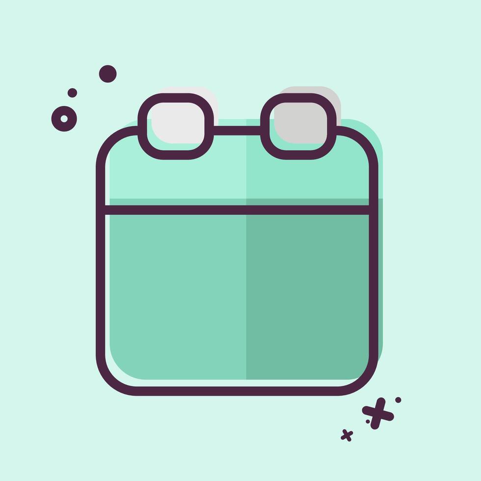Icon Medical Appointment. related to Healthcare symbol. MBE style. design editable vector