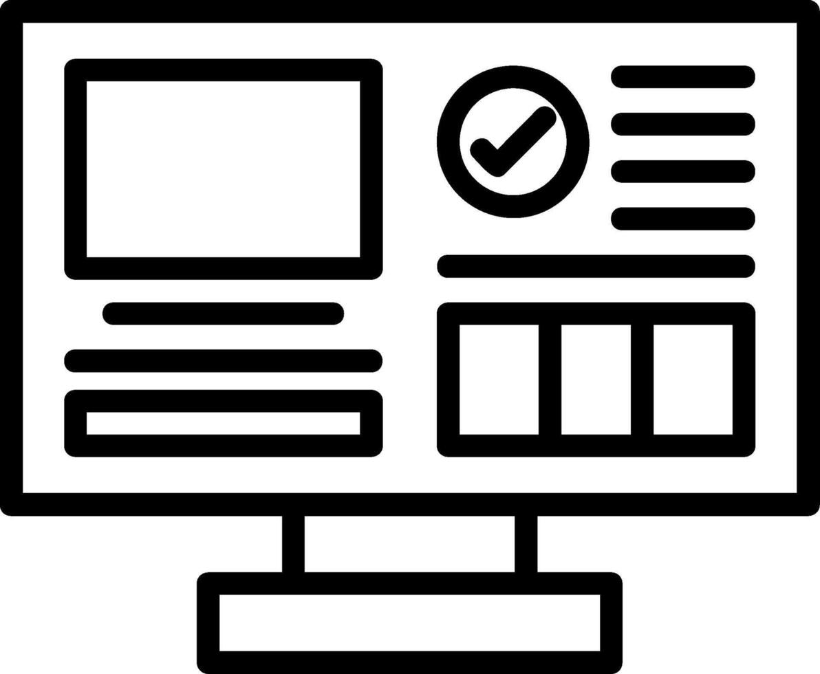 Online Booking Icon vector