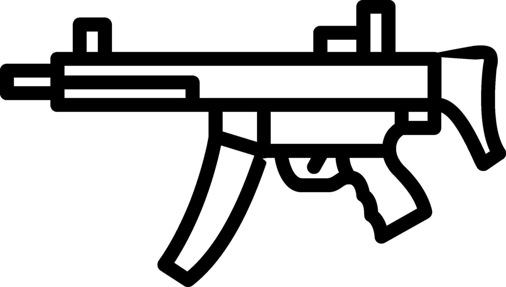 Gun Icon Designse vector