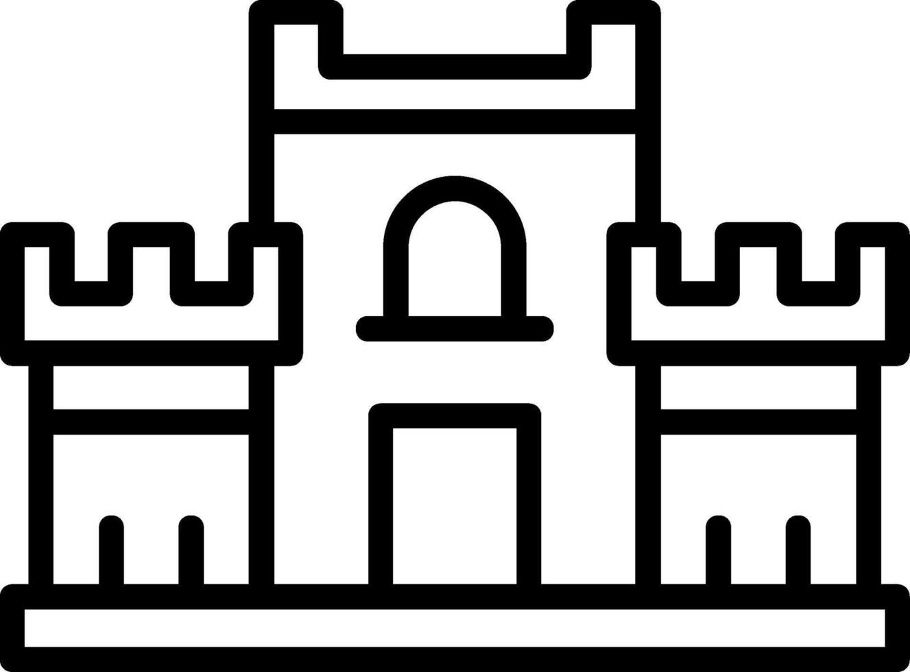 Castle Icon Designs vector