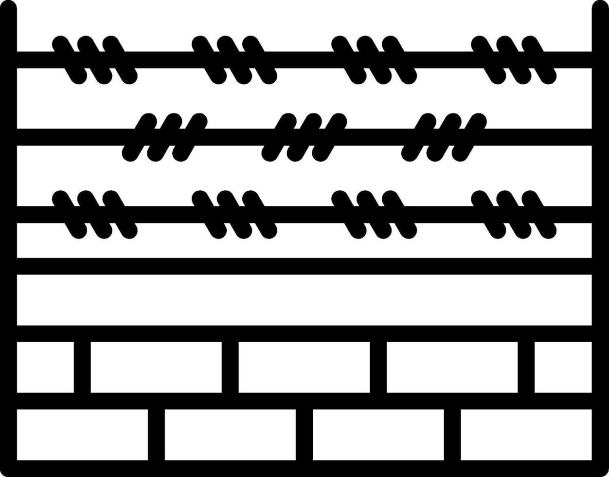 Barbed Wire Icon Designs vector