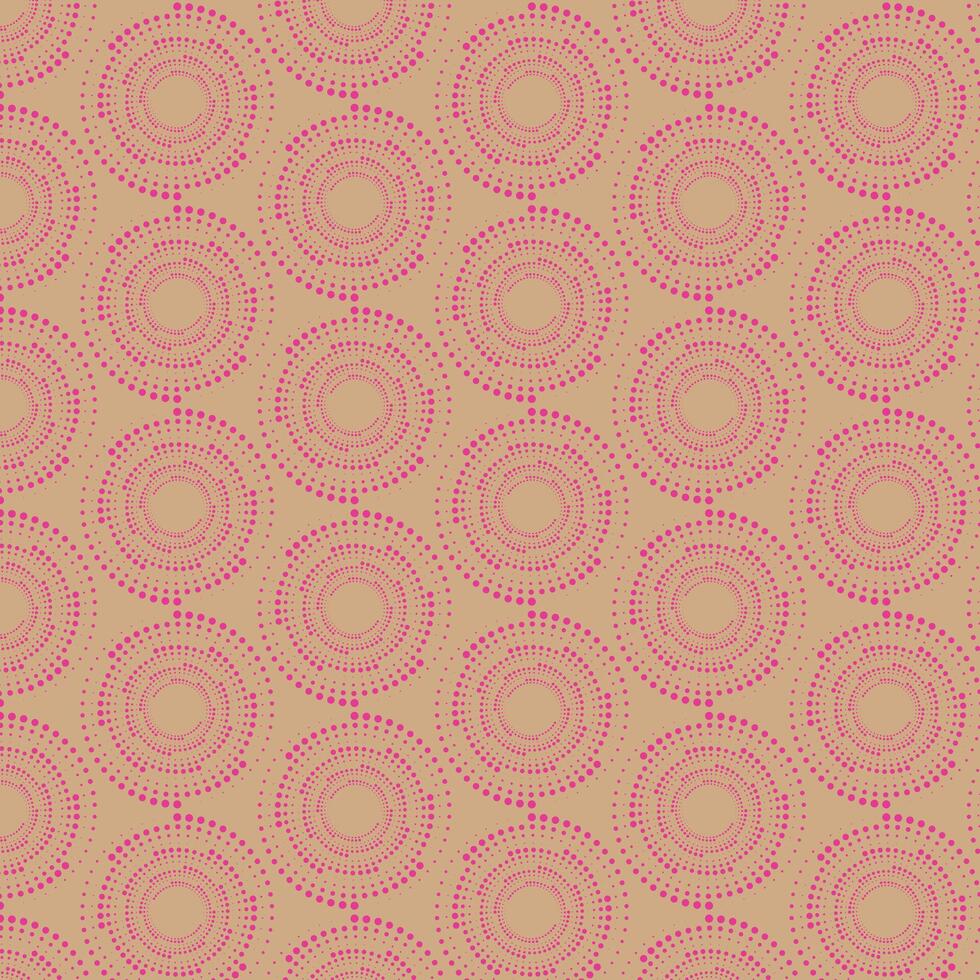 pink geometric seamless pattern vector