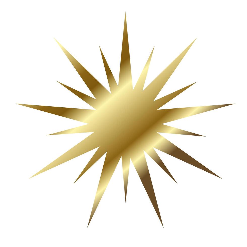 The luxury stars with five eages bright on white background, icon, star symbol, shape, object, star element, a premuim star icon concept , illustration vector
