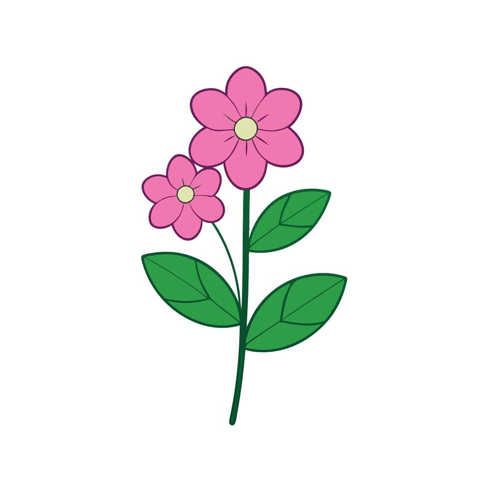 Inspiring Pink Flower Art Ideas Online vector