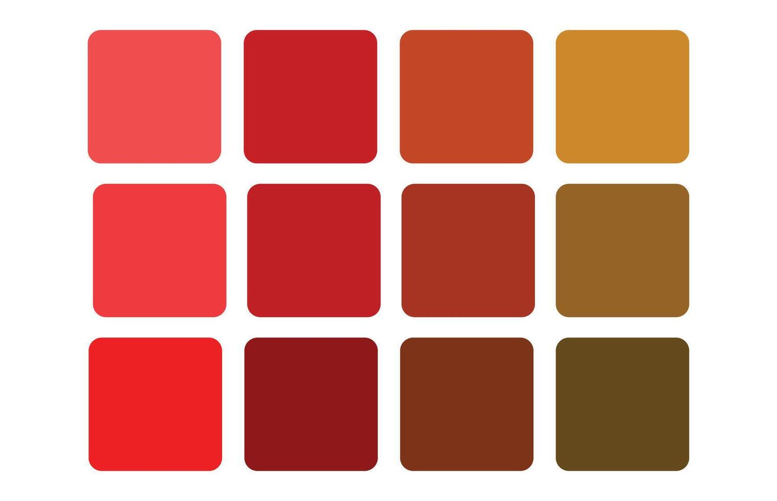 Color harmony. Trend colors illustration EPS 10 vector
