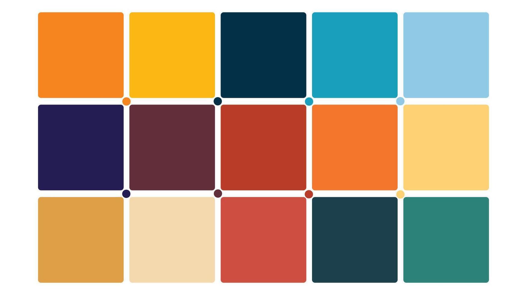 Illustration EPS 10. Pantone sample colors catalog vector