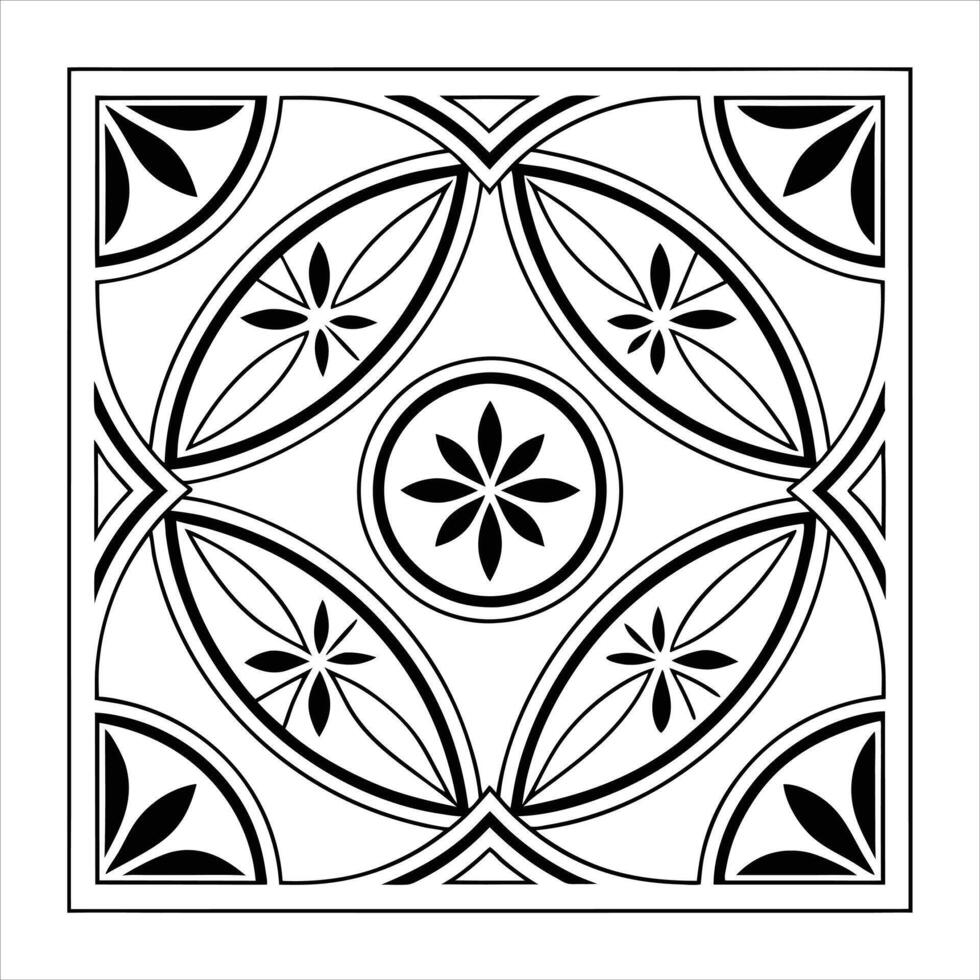 geometric ornament modern decorative set. vector