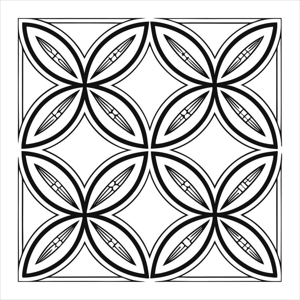 geometric ornament decorative design set. vector