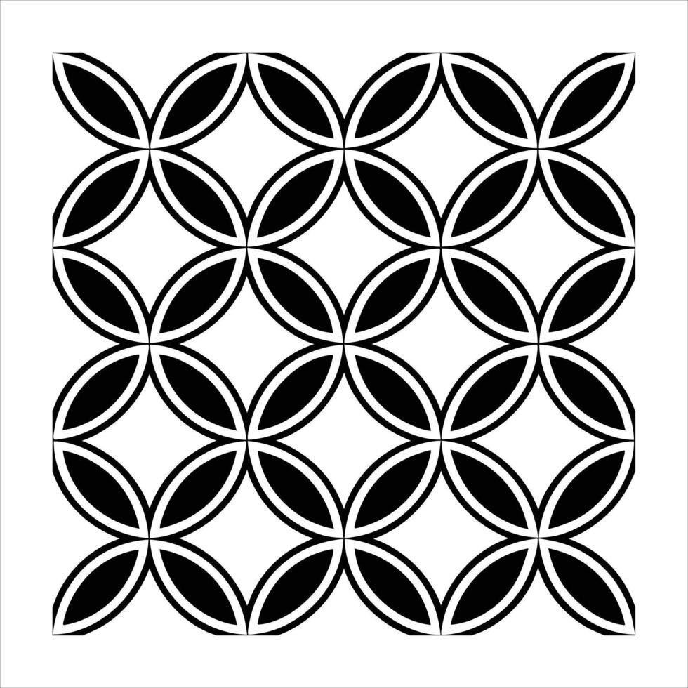 Minimal geometric ornament decorative set. vector