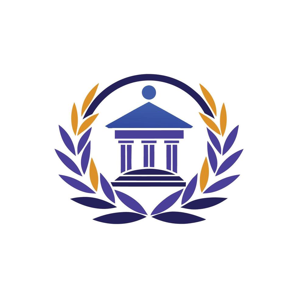 The logo for a law firm vector