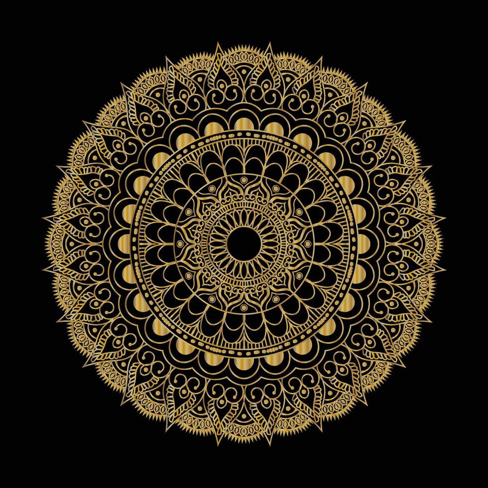 Luxury Mandala design decorative ethnic element background vector