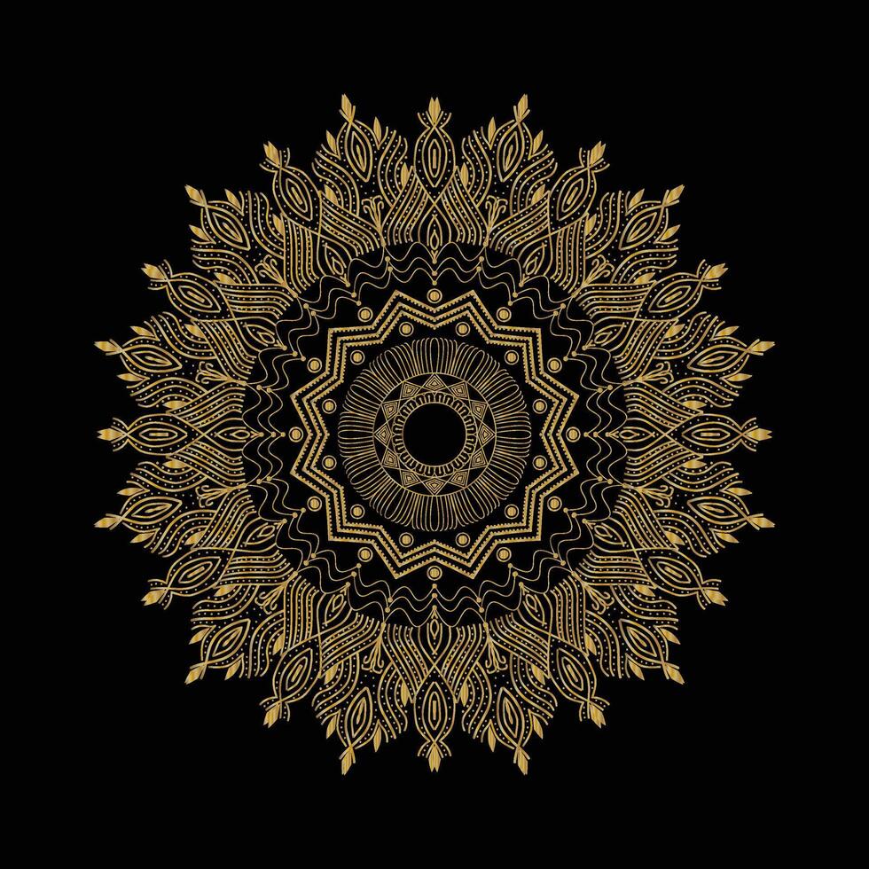 mandala design decorative ethnic element background vector