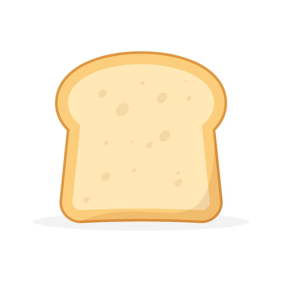 Bread toast icon. Cartoon of bread toast icon. vector