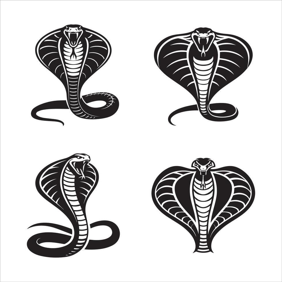 Clean Cobra Illustration vector