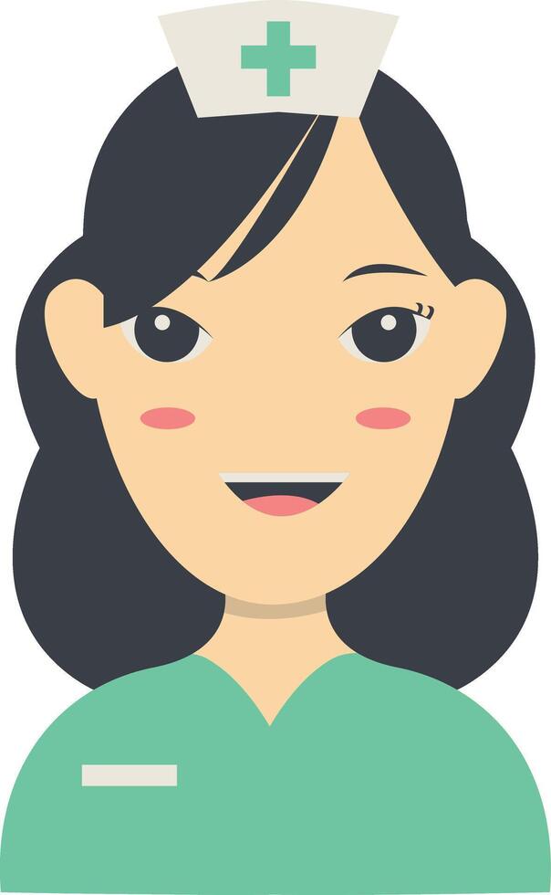 Women Nurse Character vector
